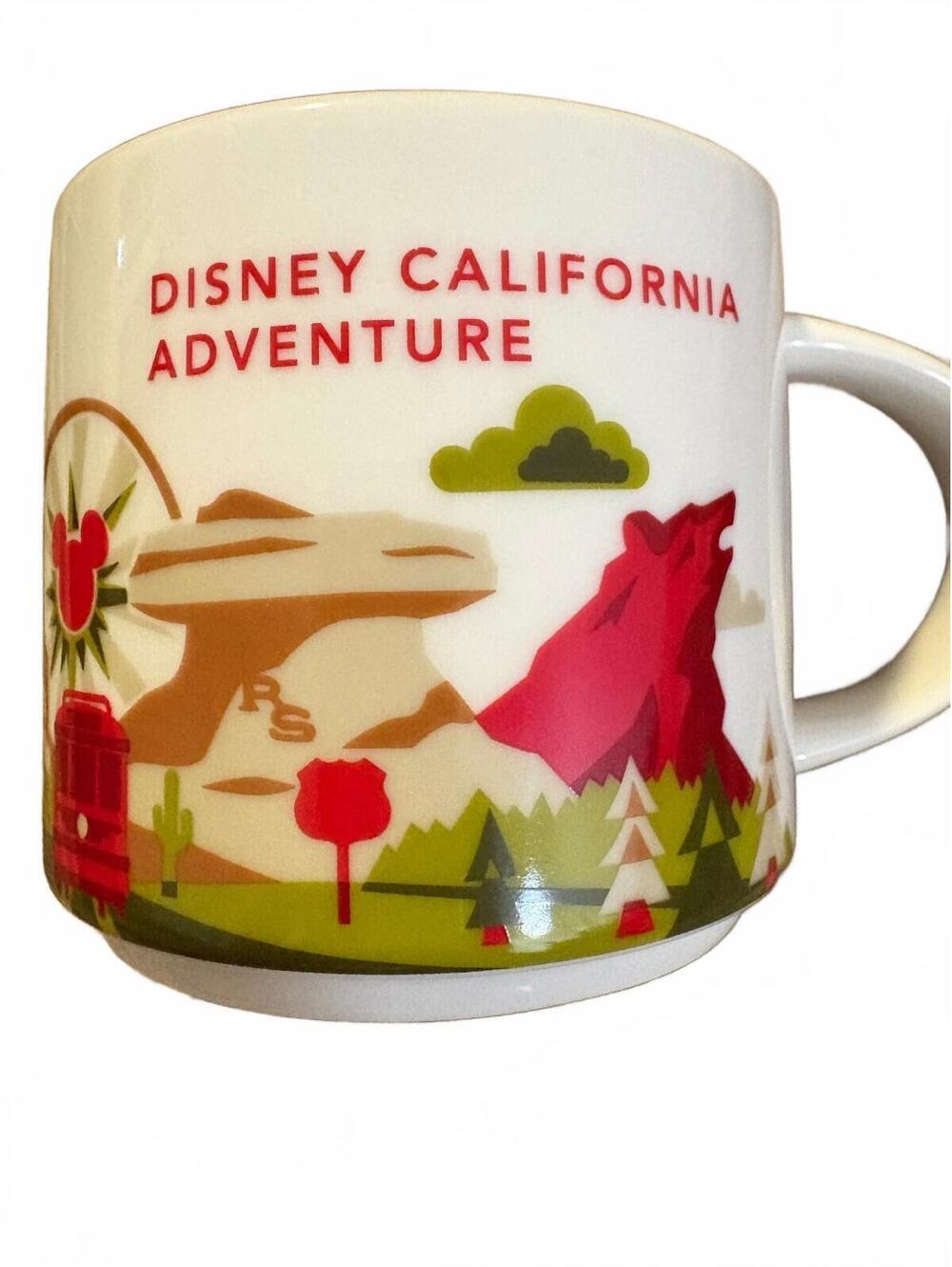 Starbucks Disney California Adventure You Are Here Collection Coffee Mug